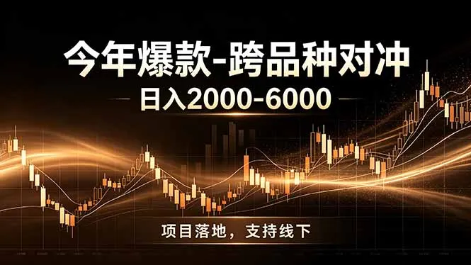 全新跨品种对冲模式上线！日稳定盈利 2000-6000，合规长久可批量放大-资源分享