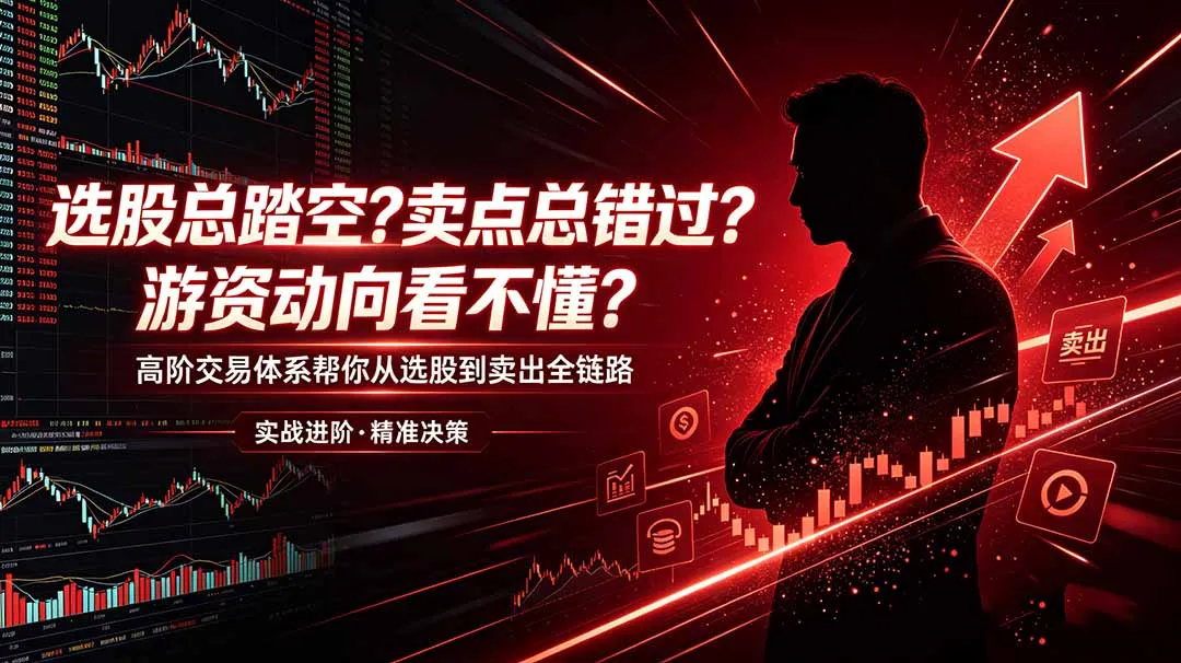 选股总踏空？卖点总错过？游资动向看不懂？高阶交易体系帮你从选股到卖出全链路(更新6月-资源分享