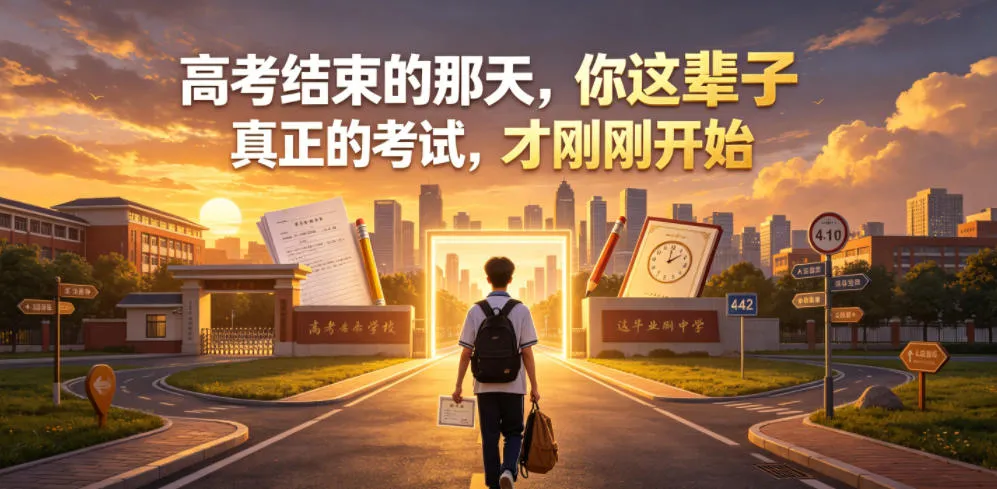 付费文章：高考结束的那天，你这辈子真正的考试，才刚刚开始-资源分享