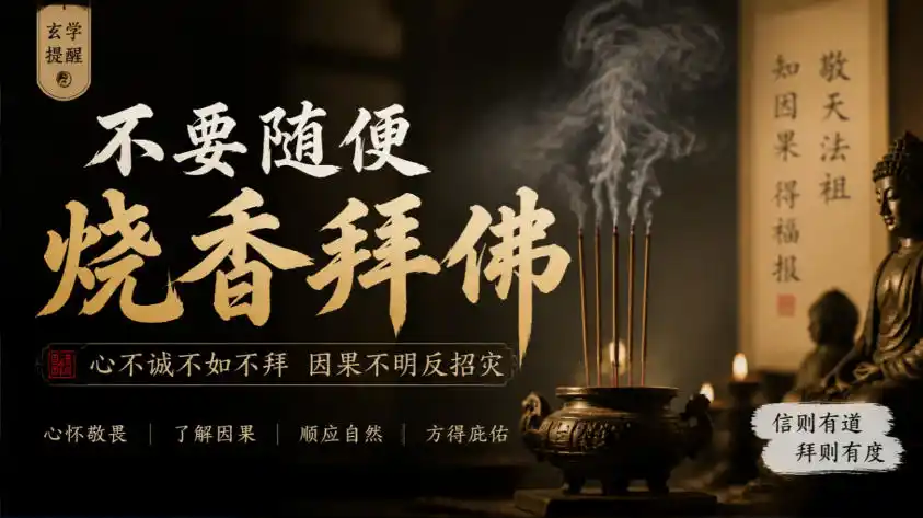某公众号付费文章：玄学提醒：不要随便烧香拜佛-资源分享