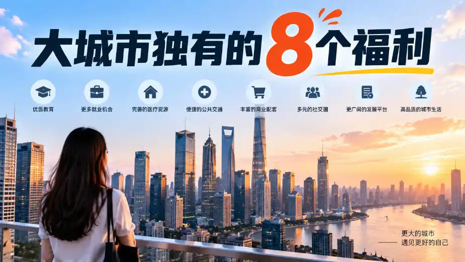 某公众号付费文章：大城市独有的8个福利-资源分享