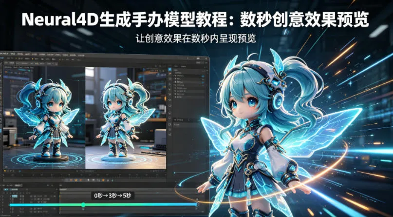 Neural4D生成手办模型教程，让创意效果在数秒内呈现预览-资源分享