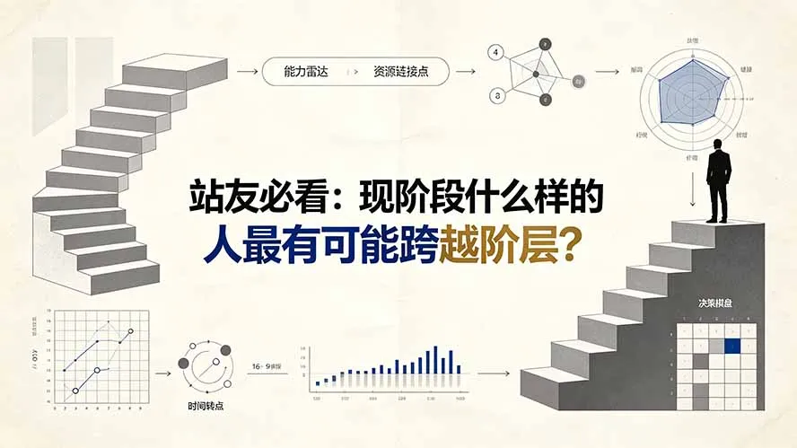 付费文章：站友必看：现阶段什么样的人最有可能跨越阶层?-资源分享