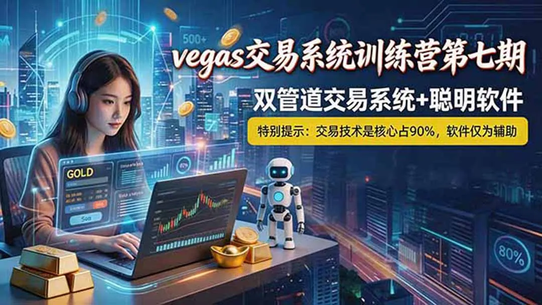 Vegas交易技术：黄金期货日赚50-1000U，稳定盈利，轻创方舟-资源分享