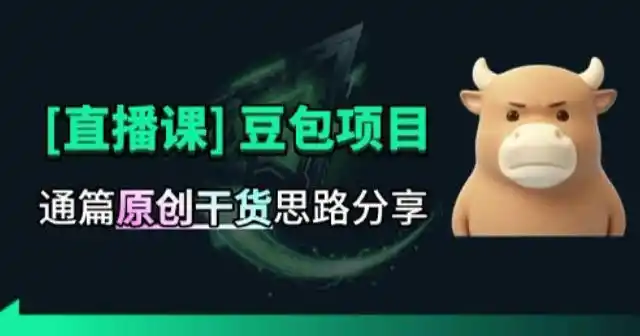 【直播课】原创思路打豆包项目，全是独家思路分析-资源分享