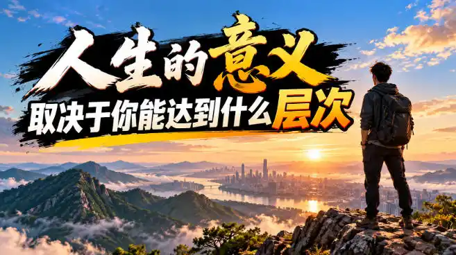 某公众号付费文章：人生的意义，取决于你能达到什么层次-资源分享