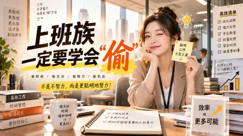 某社群精选付费文：上班族一定要学会“偷“-资源分享