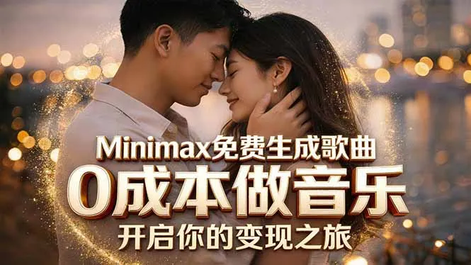 Minimax免费生成歌曲：0成本创作音乐，一键搞定说唱流行Lofi - 轻创方舟-资源分享