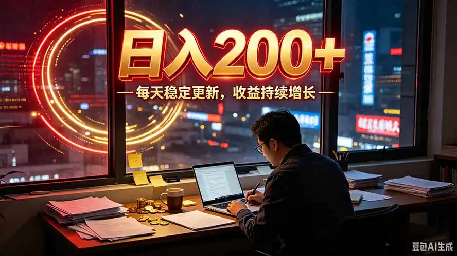 番茄达人变现新玩法,全自动运行 每日300+-资源分享