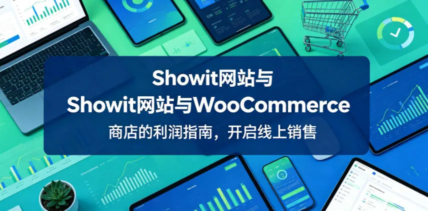 Showit网站与WooCommerce商店的利润指南，开启线上销售【原创双语字幕】-资源分享